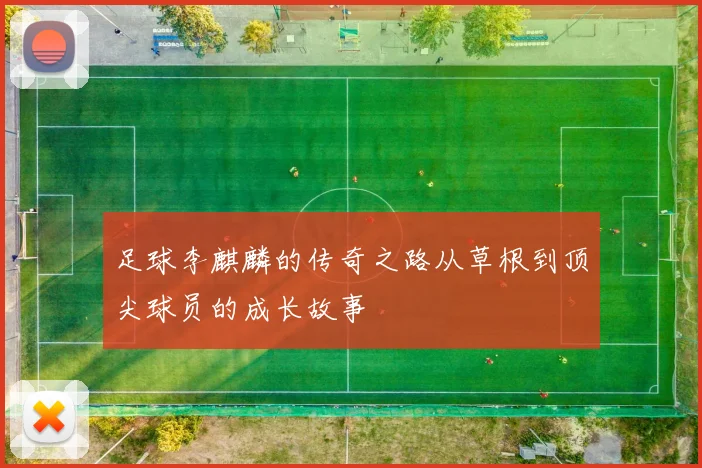 足球李麒麟的传奇之路从草根到顶尖球员的成长故事
